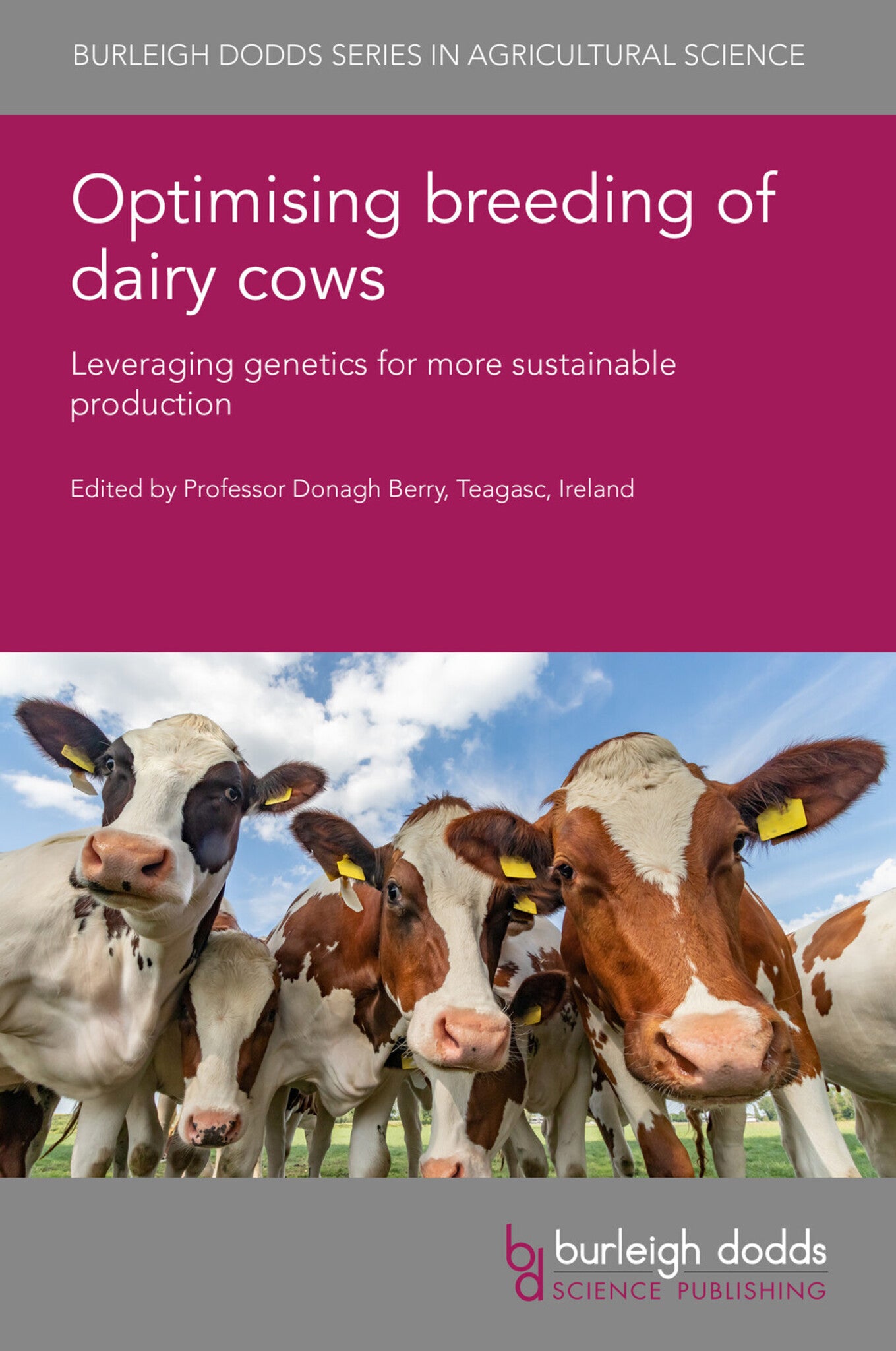 Cover image for Optimising breeding of dairy cows ISBN 9781835453155